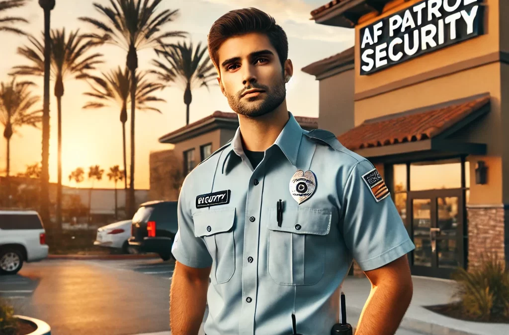 How Professional Security Guards Prevent Theft and Vandalism in Orange County Businesses | AF Patrol