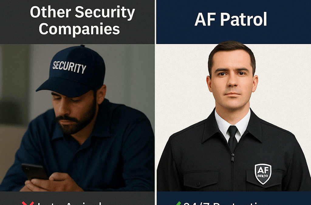 Best Security Guard Company in Orange County | AF Patrol