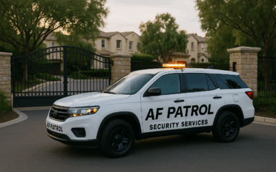 Why AF Patrol is the Trusted Security Guard Company in Orange County